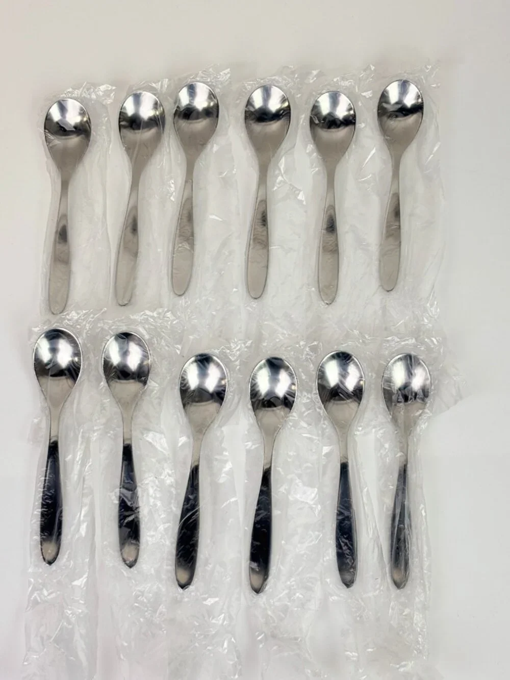 Bulk Lot of 240 Alessi for Delta Air Lines Stainless Teaspoons 5